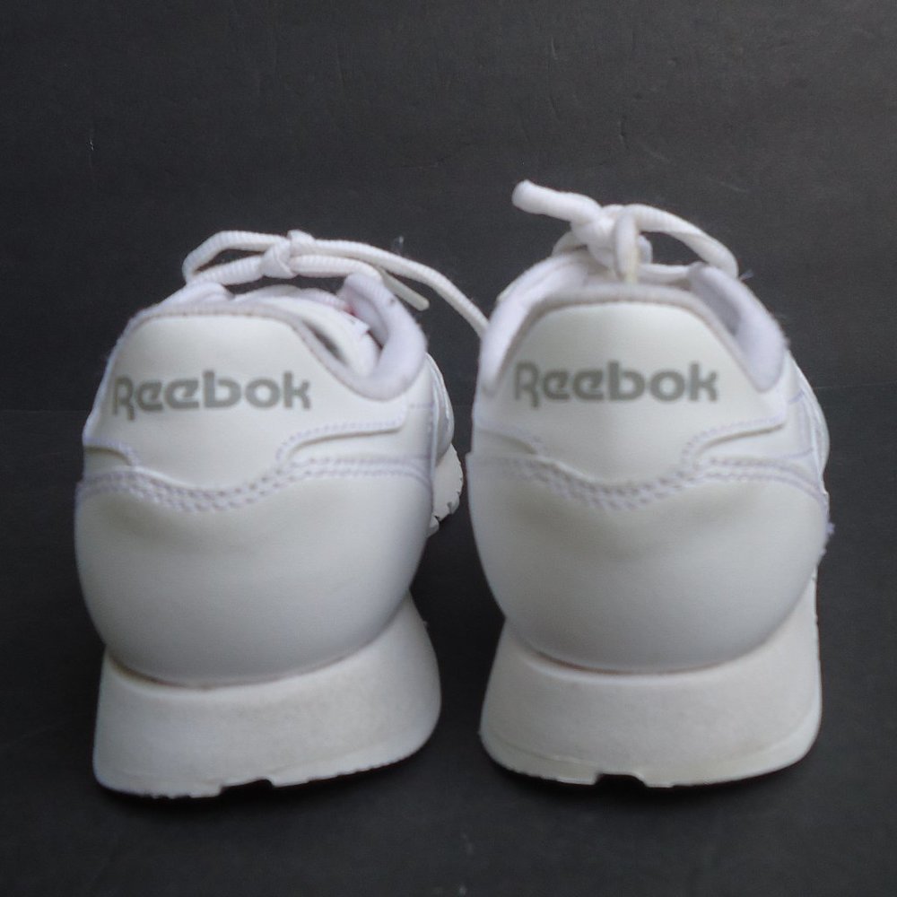 SIZE 5. REEBOK Club classic White Leather sneakers - Picture 6 of 16